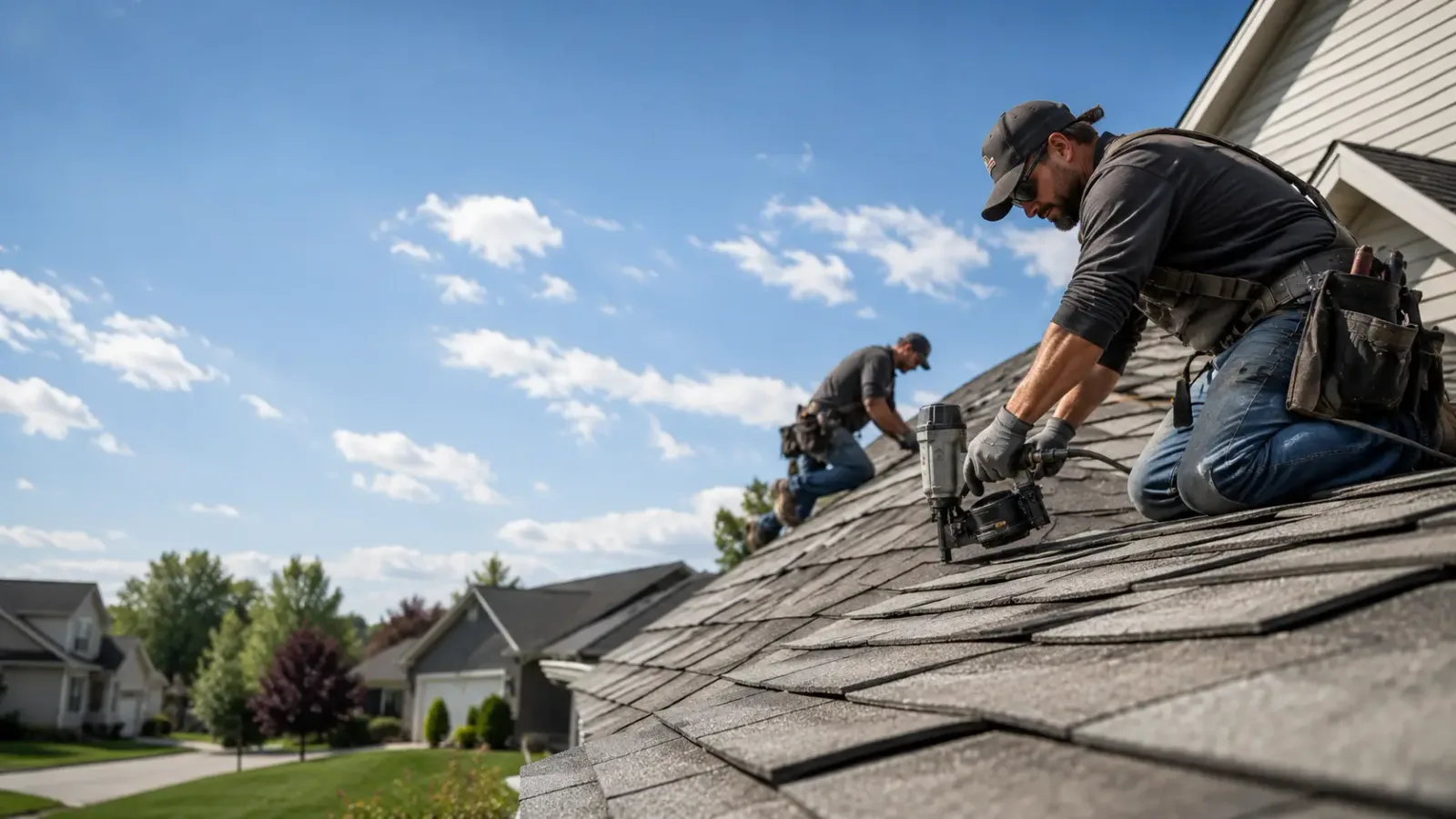Storm Damage Roof Repair in Marietta, MS near me